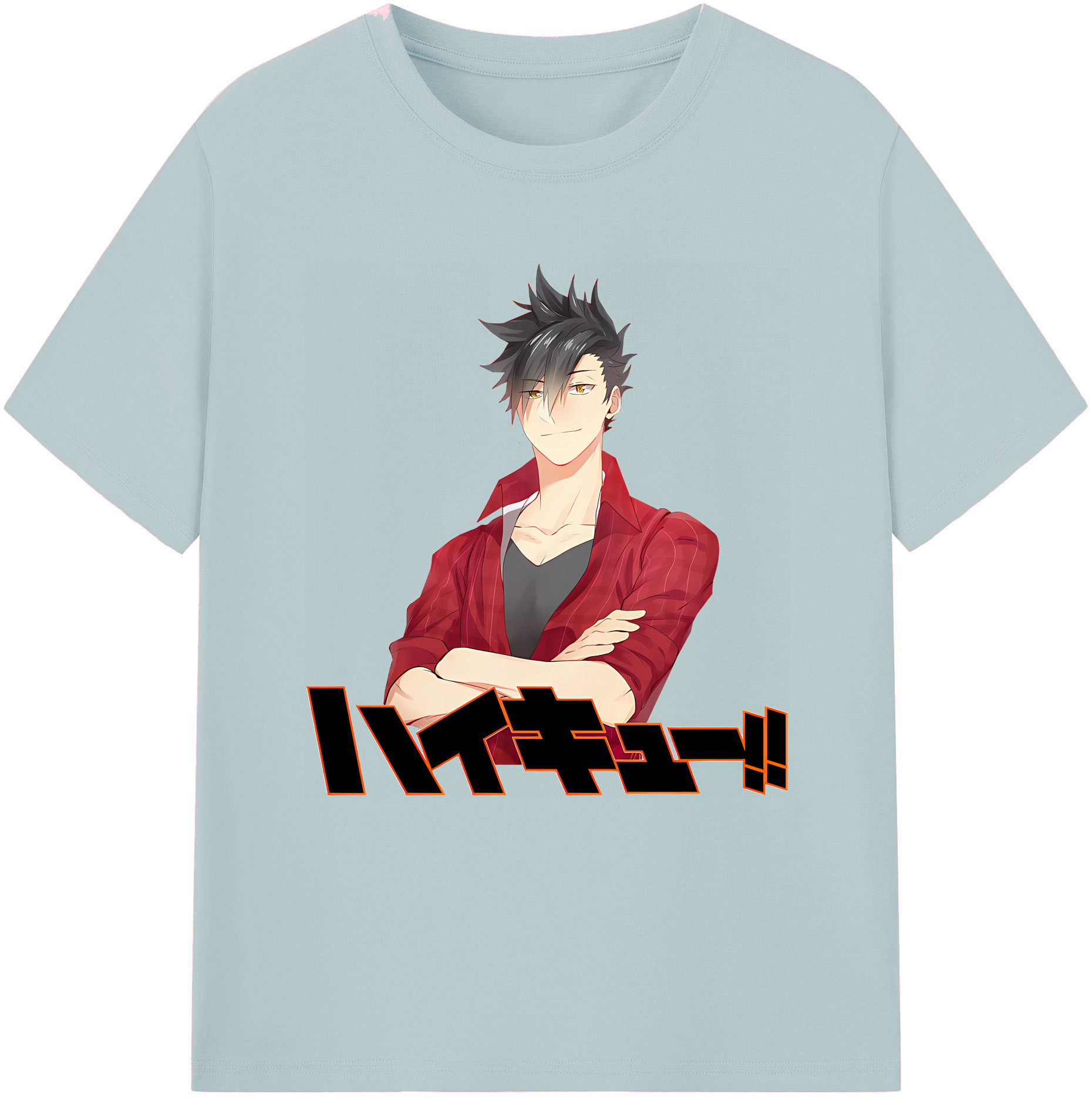 （画像用） ハイキュー!! Haikyu!! 綿100％半袖Tシャツ（フロントプリント）